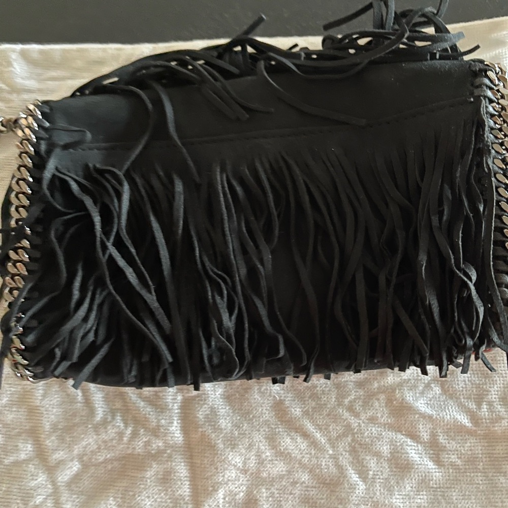 STELLA McCARTNEY RARE FRINGED BAG💝HP - Picture 2 of 15